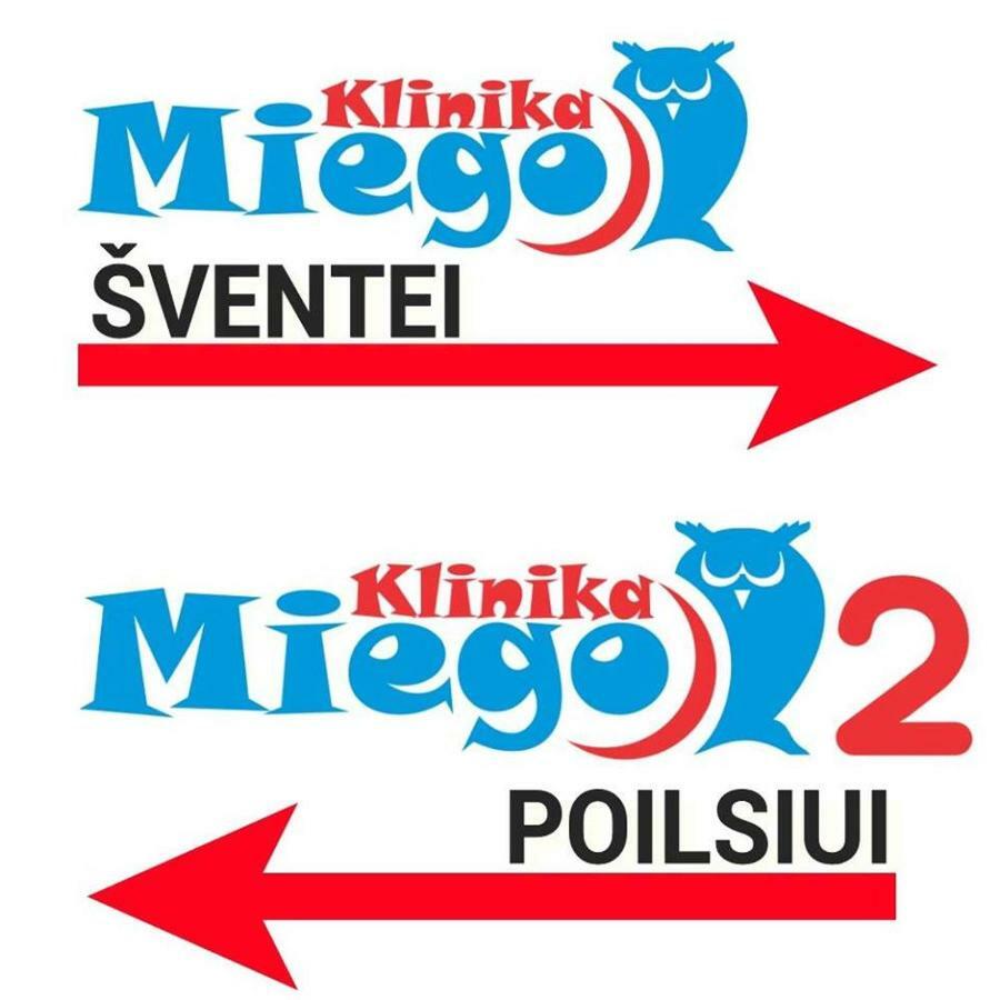 Miego Klinika 2 -Poilsiui Be Triuksmo Visa Para Kelme Exteriör bild